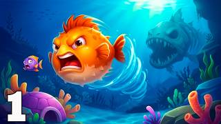 This Game Gets Crazy Fast - Fish Go.io 2 Mobile Gameplay screenshot 3