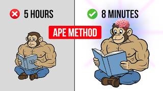 How to Learn Any Skill FAST (Ape Method) Ape Method