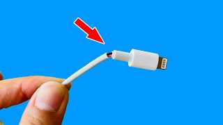 Apple Company Doesn't Want You To Know This! Don't Throw Away Broken Charging Cable