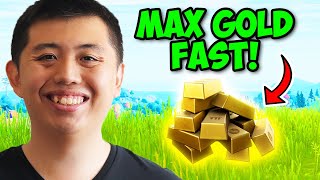 FASTEST WAY To MAX Gold Fortnite Chapter 4 Season 2