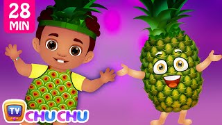 Pineapple Song | Learn Fruits for Kids and More Original Learning Songs & Nursery Rhymes | ChuChu TV