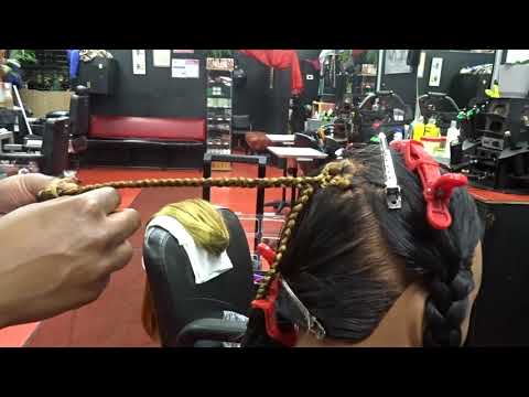 How to grip the root of the hair for box braids