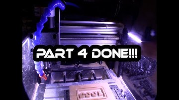3018 CNC Mach3 Conversion with Full Chip Containment System Air compressor Part 4