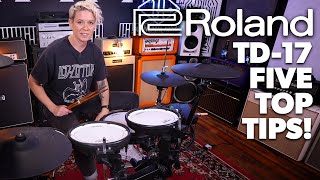 Roland TD-17 | Five Top Features You Might Not Know!