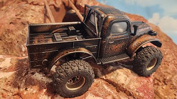 FIRST ROUND OF UPGRADES FOR MURDA/FCX24 POWER WAGON BRUSHLESS! RUNNING FOOTAGE