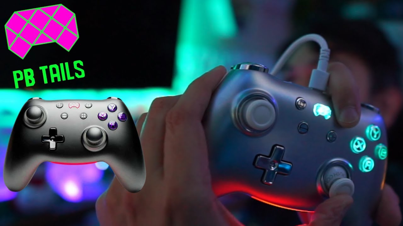 PB Tails Crush Controller Review-Hall Effect Face Swappin' RGB Backup