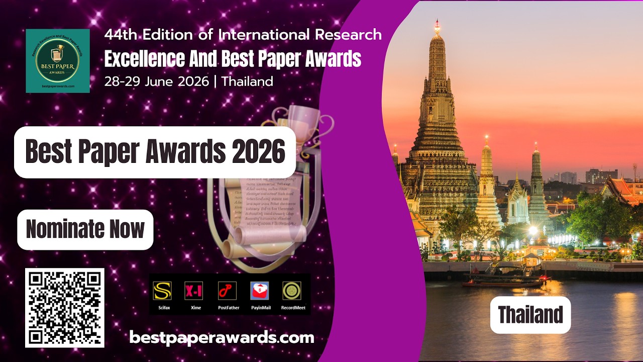 44th Edition of Best Paper Awards 28- 29th June 2026 | Thailand