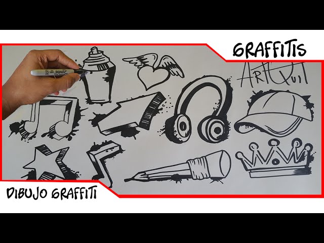 Top 10 Dibujos para Hacer Graffitis | ArtQuit Draw - thptnganamst.edu.vn