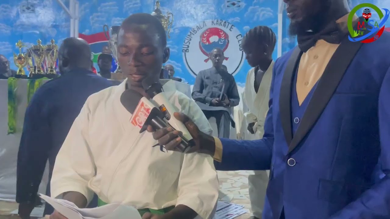 Busumbala Karate Club celebrations 