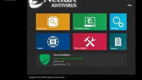 Netlux Antivirus Scan