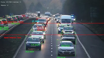 AI Vehicle Speed Detection & License Plate Recognition | Final Year Python Project (YOLOv8 + OpenCV)