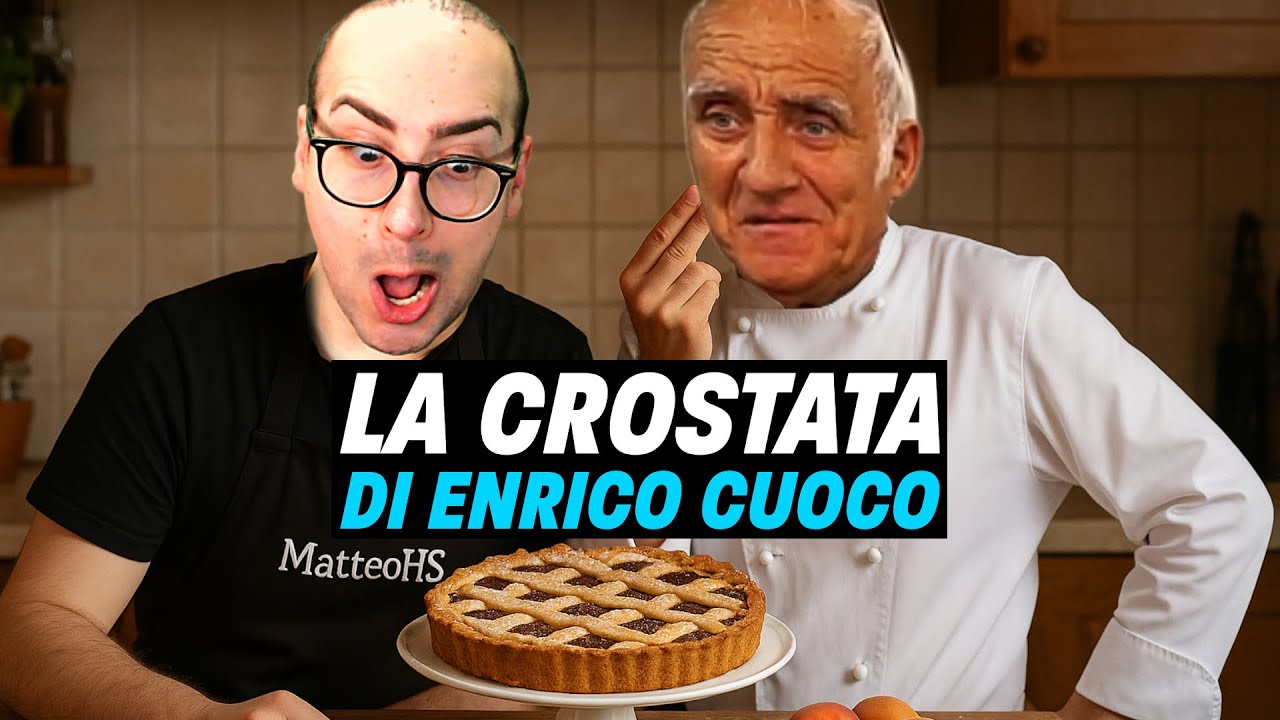 🍑 FACCIAMO LA CROSTATA CON ENRICO CUOCO (e la community brucia)