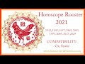雞 Chinese Horoscope 2021 Rooster • Chinese New Year 2021 • Year of the White Metal Ox 牛