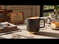 tháng Tư Bossa Nova Jazz ~ Smooth Jazz Instrumental &amp; Coffee Shop Ambience for Morning Study