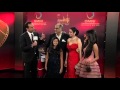 Sridevi and her family talk at IIFA Awards 2011