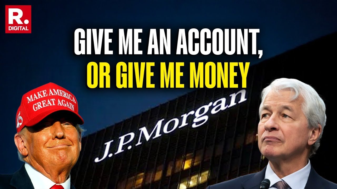 'It's A Good Lawsuit': Trump Accuses JPMorgan Chase Of Debanking, Asks For $5 Billion In Damages
