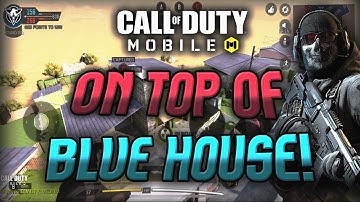 Call of Duty Mobile: NEW INSANE ON TOP OF NUKETOWN BLUE HOUSE GLITCH (CODM S8 Multiplayer Glitches)
