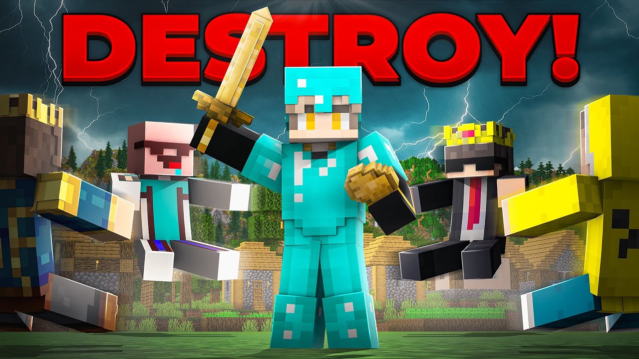 How I Destroy This 'Aloo' Minecraft SMP!
