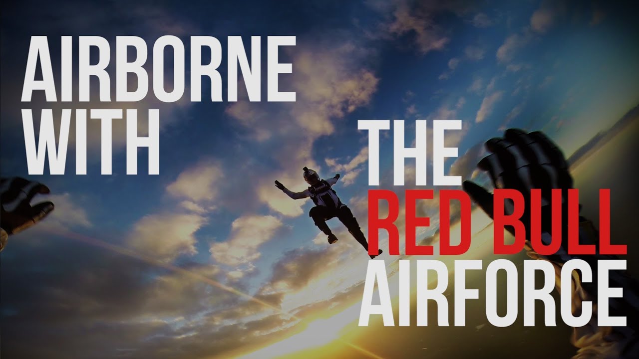 Airborne With The Red Bull Air Force - YouTube