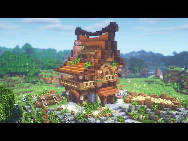 Minecraft: Medieval Starter House (aka Techno's House) ✨ Tutorial