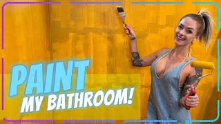 Paint My Bathroom With Me! - Sunnee Moon