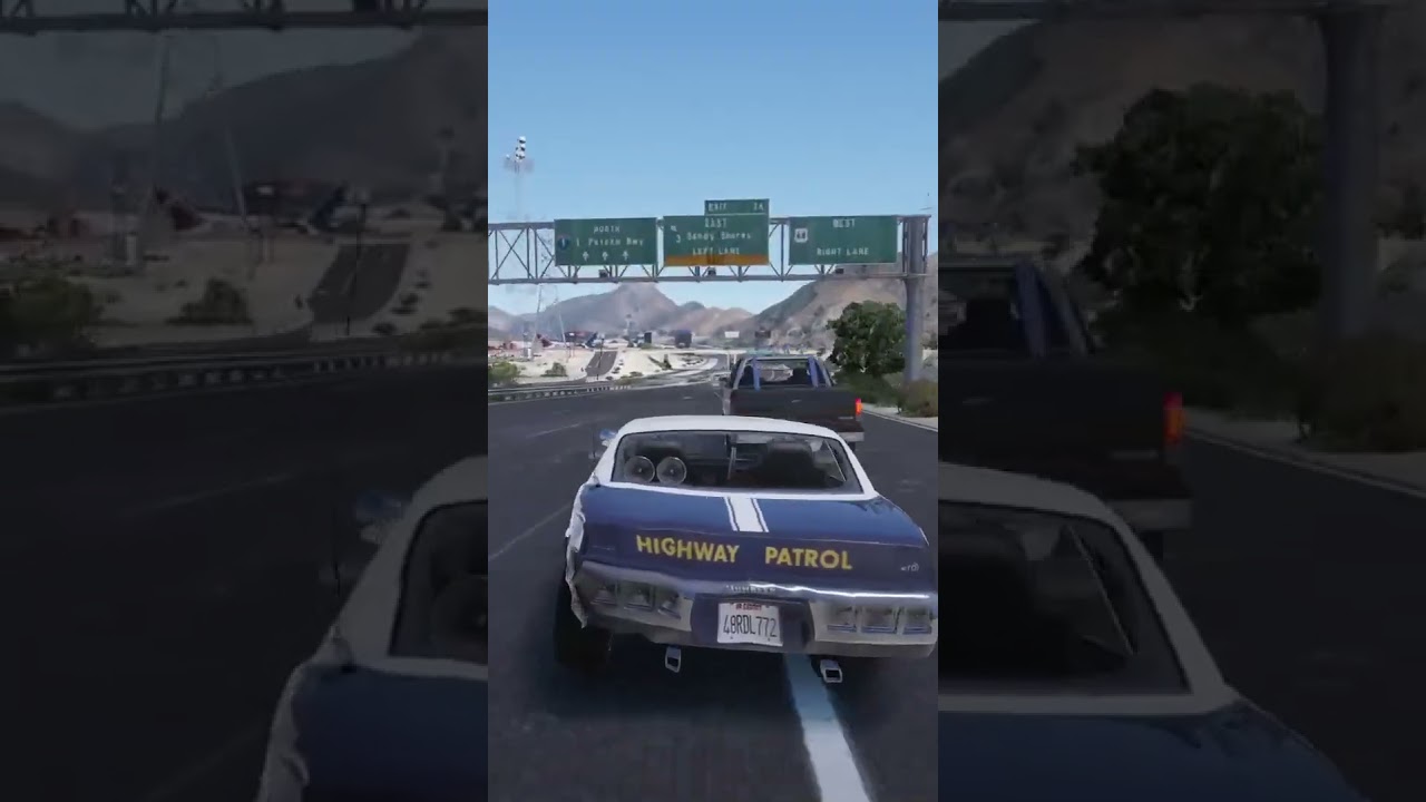 I don't believe in seatbelts [boardwalk rp] #gtarp #funny #shorts #clips #speed