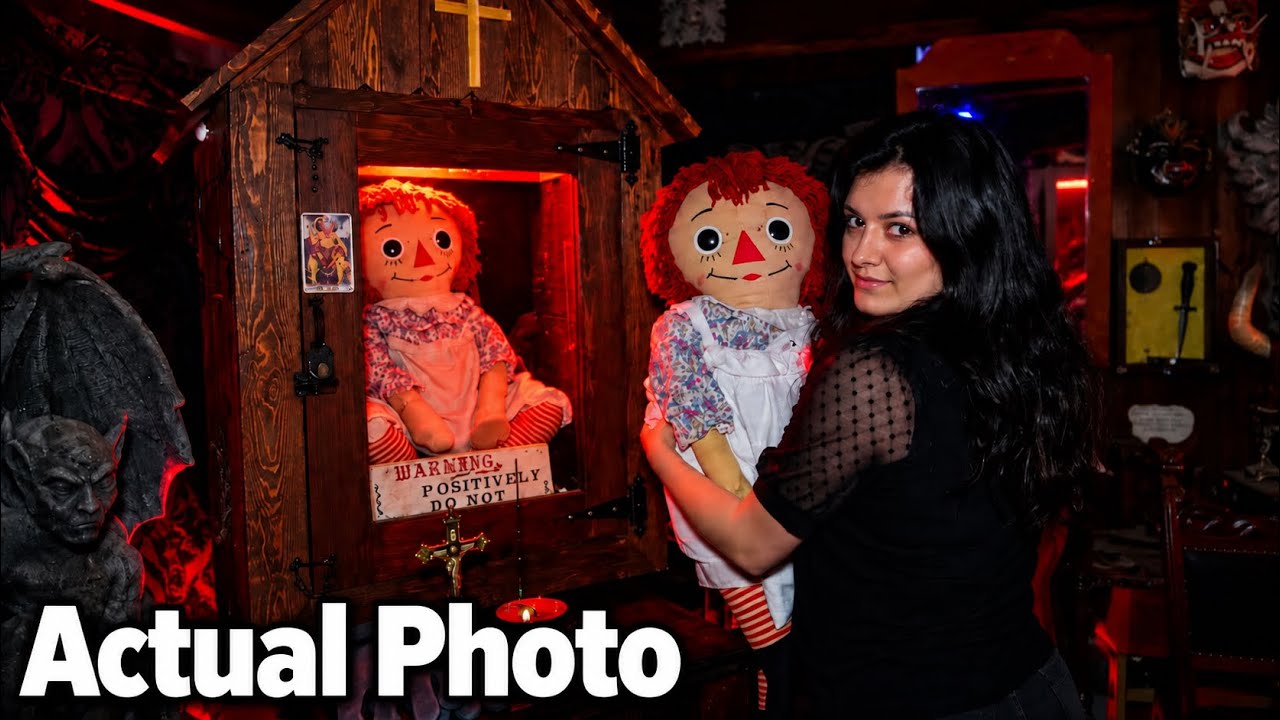There’s 2! I brought an IDENTICAL Doll to REAL Annabelle at Warren Occult Museum 