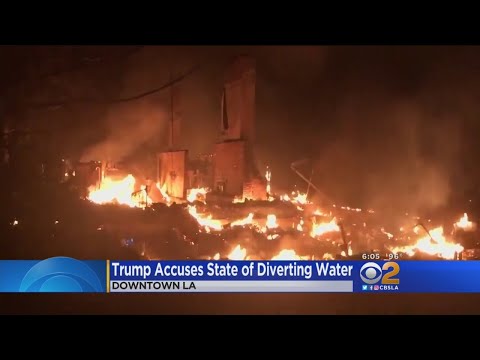 Trump's Tweets On CA Wildfires And Water Make No Sense, Say Experts