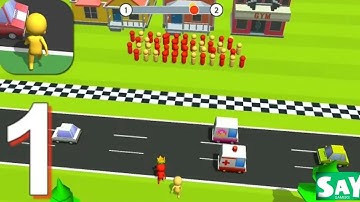 Road race 3d , gameplay walkthrough 😑part 1😨iOS Android