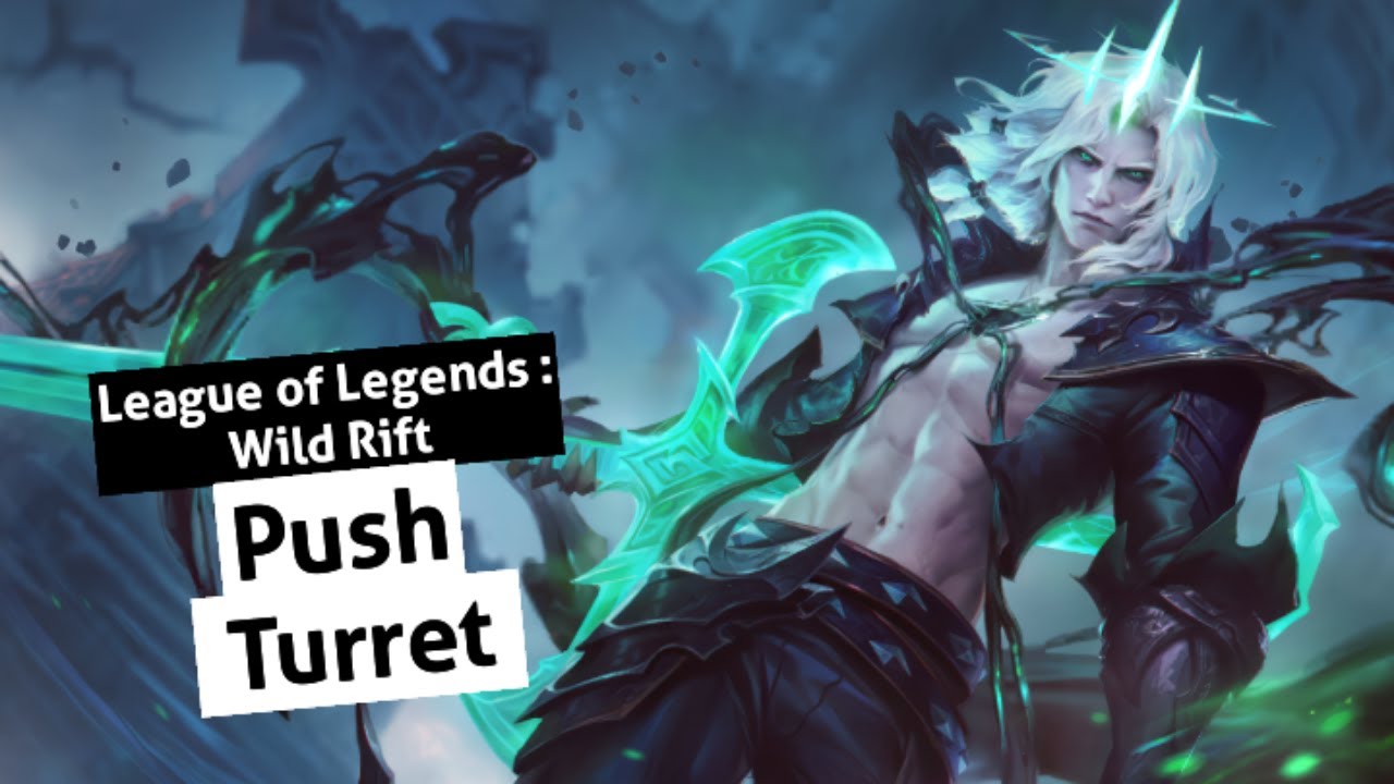 League of Legends : Wild Rift - Push Turret - YouTube