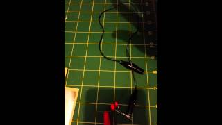 LEDS light from hand capacitance