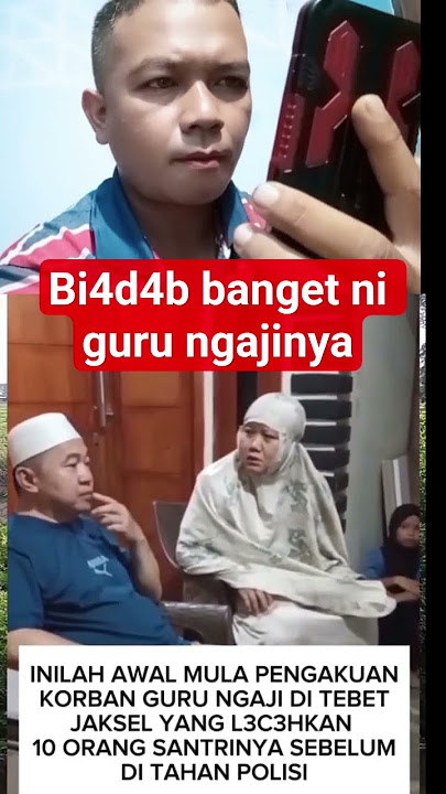 Viral‼️😱😱seorang guru ngaji tega cabuli murid nya#beritaviral #kabarterkini
