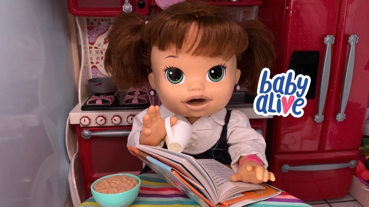 BABY ALIVE Ivy’s School Morning Routine
