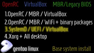 3. НИЗВЕРЖЕНИЕ В GENTOO LINUX. Часть 3. SystemD + UEFI + Бинарные пакеты. Базовая система.