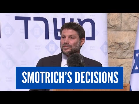 Smotrich takes office as finance minister, promises ‘island of stability’