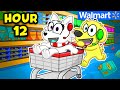 24 Hour OVERNIGHT At WALMART In Roblox KICKED OUT 24 Hour OVERNIGHT At WALMART In Roblox KICKED OUT