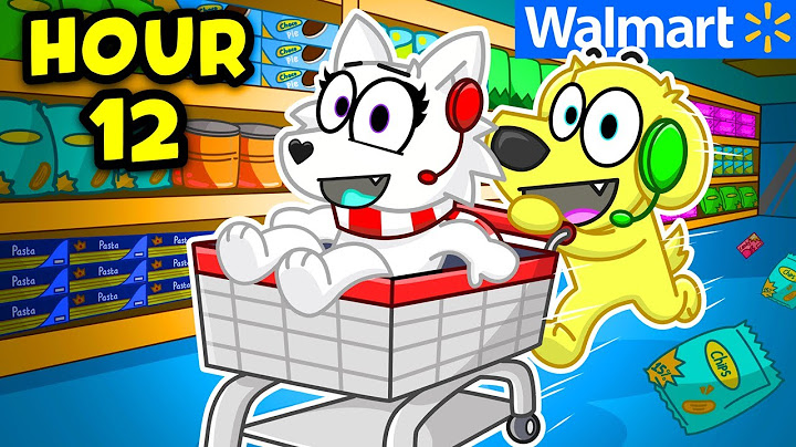 24 Hour OVERNIGHT at WALMART in Roblox?! (KICKED OUT)