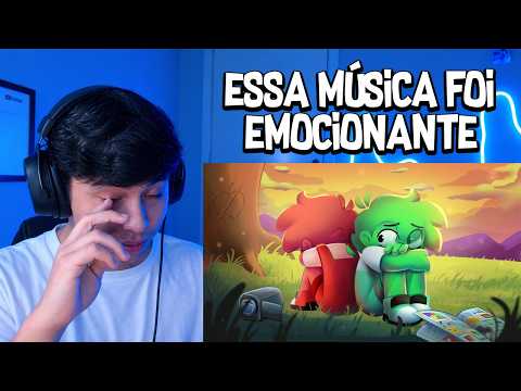 Reacting to Fale Comigo 🍏🍎 - Official Music Video