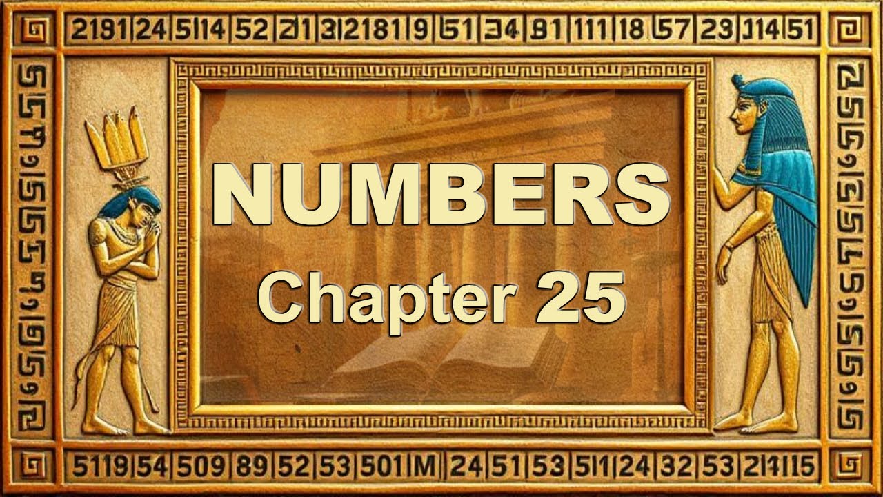 NUMBERS – Chapter 25 – KJV – Audio & Text with Headings - YouTube