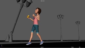 Andette - blocking animation