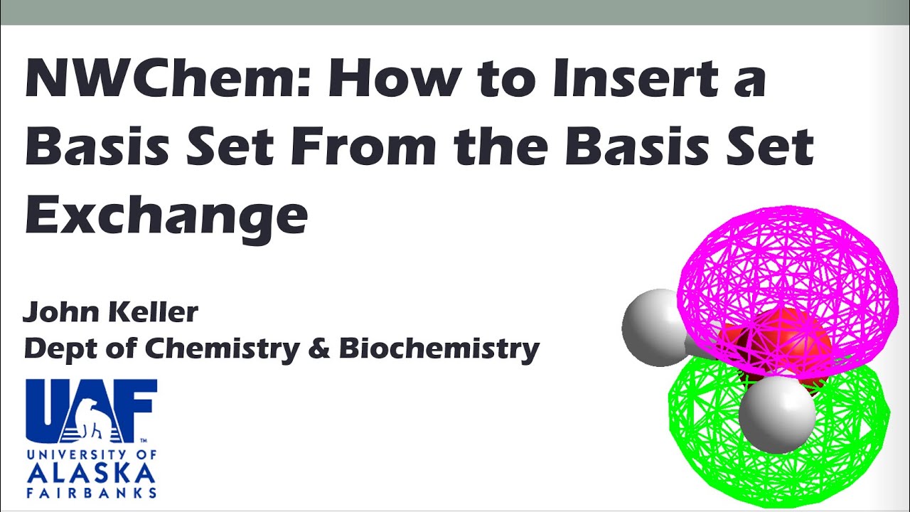 Using The Basis Set Exchange YouTube
