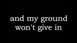 Within Temptation~Stand My Ground // Lyrics