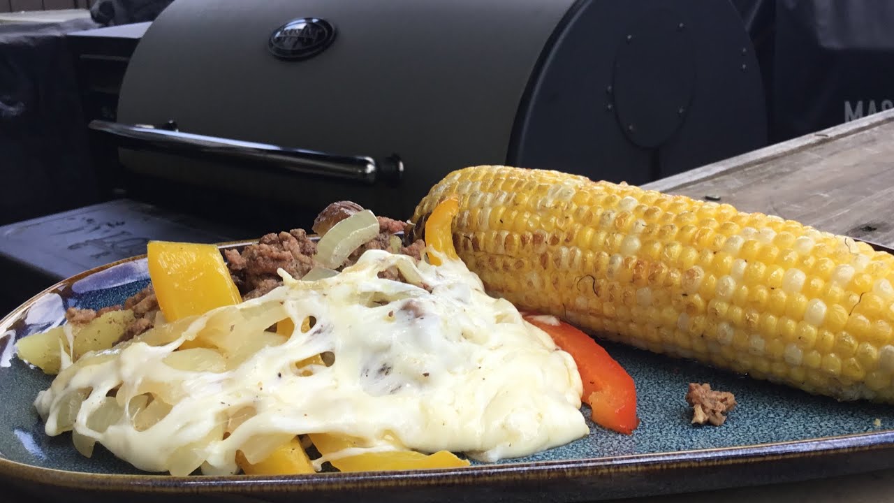 Loaded Potatoes on the Louisiana Grills Pellet Grill YouTube