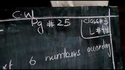 Class 3 maths lec 44