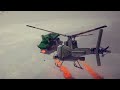 The impossible mission of trying to destroy a tank with a light attack helicopter | Besiege