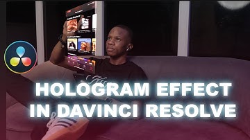 Create AMAZING Hologram Effects in DaVinci Resolve!