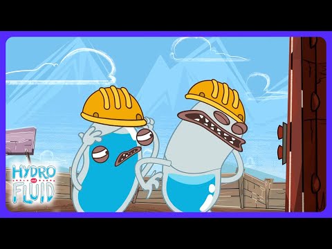 Super Glue Challenge! 🧪 - Hydro and Fluid | Kids Cartoons | WildBrain Action Arena