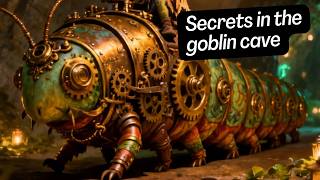 Secrets in the goblin cave | The life of goblins deep in the mysterious cave realm | AI art