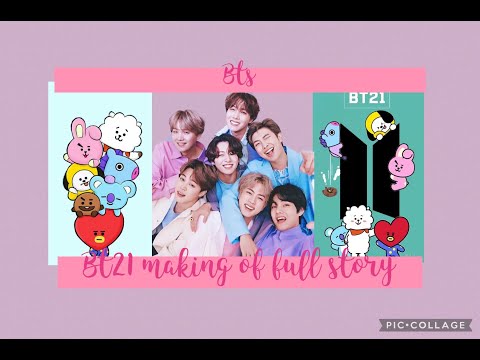 BTS방탄소년단 BT21 Making of  Full Story