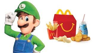 Super Mario Bros. Movie Characters and their favorite FAST FOOD!